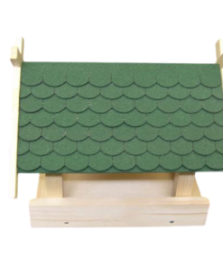 Vogelhaus Bausatz (klein) grün - 4-Photoroom